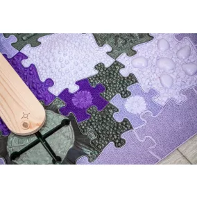 Muffik Mini Kemény Rét Puzzle - Lila