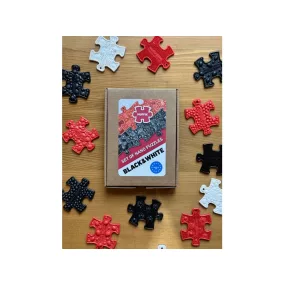 Muffik Nano Puzzle 15 db-os - Fekete fehér