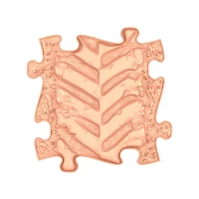 Muffik Traktornyom kemény puzzle - Pasztell narancs