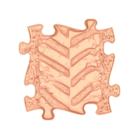 Muffik Traktornyom kemény puzzle - Pasztell narancs