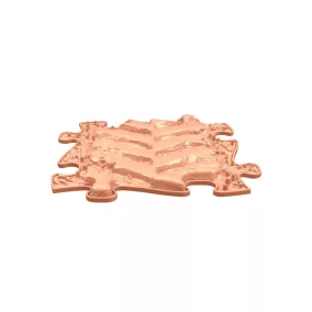 Muffik Traktornyom kemény puzzle - Pasztell narancs