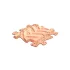 Muffik Traktornyom kemény puzzle - Pasztell narancs