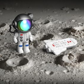 MOB Mini Csillagprojektor - Asztronauta - Fehér