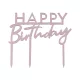 Tortadísz - Happy Birthday felirat