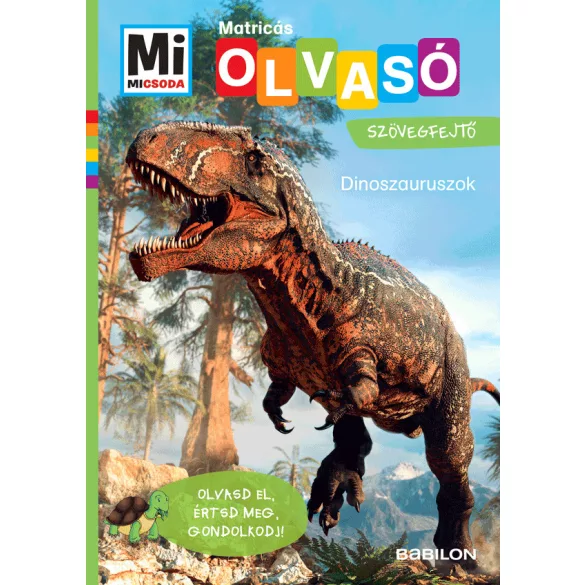 Mi MICSODA OLVASÓ - Matricás szövegfejtő - Dinoszauruszok