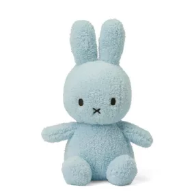 Bon Ton Toys Miffy frottír plüss - Világoskék - 23 cm