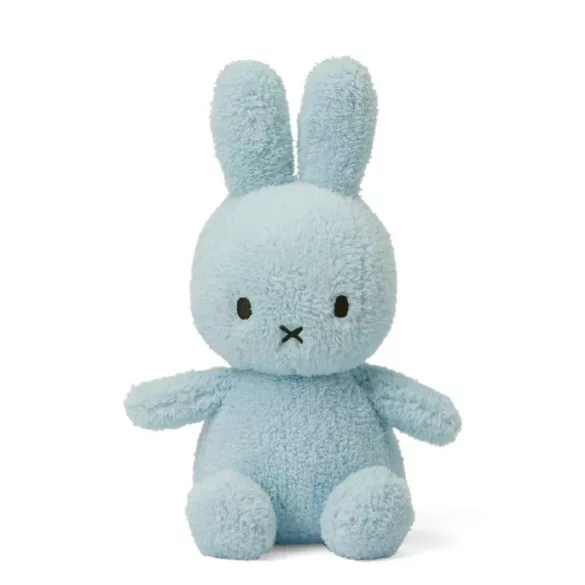 Bon Ton Toys Miffy frottír plüss - Világoskék - 23 cm