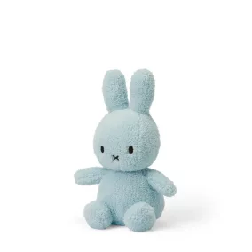 Bon Ton Toys Miffy frottír plüss - Világoskék - 23 cm