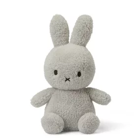 Bon Ton Toys Miffy frottír plüss - Világosszürke - 23 cm