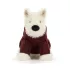 Jellycat plüss - Munro skót terrier pulcsiban