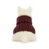 Jellycat plüss - Munro skót terrier pulcsiban