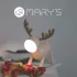Mary's LED Éjjeli lámpa - Szarvas Bézs