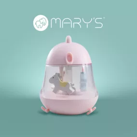 Mary's zenélő éjjeli lámpa LED RGB - rózsaszín