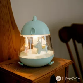 Mary's zenélő éjjeli lámpa LED RGB - kék