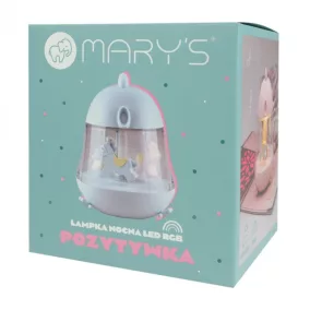 Mary's zenélő éjjeli lámpa LED RGB - kék