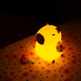 Mary's LED Éjjeli lámpa - Kapibara virággal