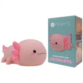 Mary's LED Éjjeli lámpa - Pink Axolotl