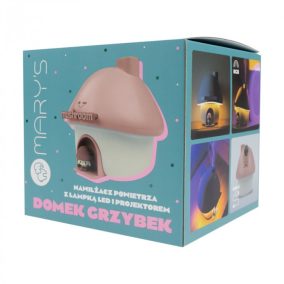 MARY’S LED Gomba alakú párásító - Pink