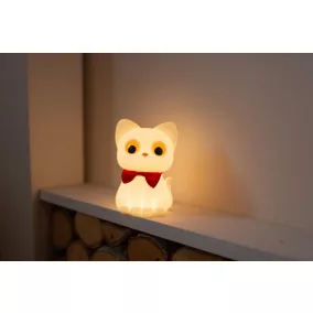 Mary's LED Éjjeli lámpa - Masnis cica