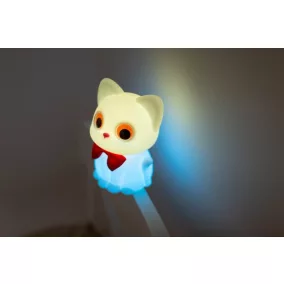 Mary's LED Éjjeli lámpa - Masnis cica