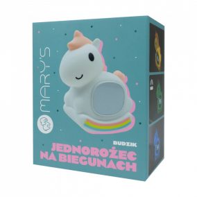   Mary's LED Éjjeli lámpa és ébresztőóra - Unikornis