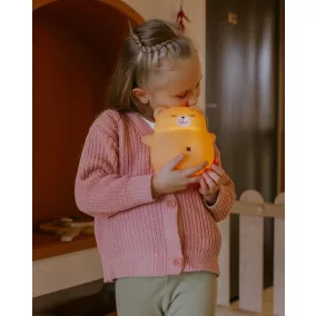 Mary's LED Éjjeli lámpa - Lélegző Pocakos Maci