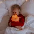 Mary's LED Éjjeli lámpa - Lélegző Pocakos Maci