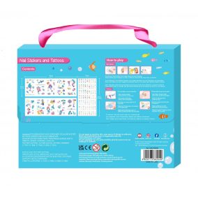 Avenir Tetováló és körömmatrica készlet - Sellők