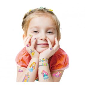 Avenir Tetováló és körömmatrica készlet - Hercegnők