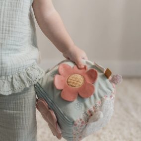   Little Dutch Miffy készségfejlesztő plüss kocka - Lucky Blossom