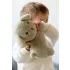 TIAMO Snuffie plüss kutya 25 cm - zöld