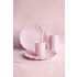 Eldobható asztalterítő - 180x120 cm - light pink