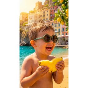   Olivio & Co polarizált napszemüveg 18-36 hó - Cactus green