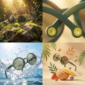   Olivio & Co polarizált napszemüveg 18-36 hó - Cactus green