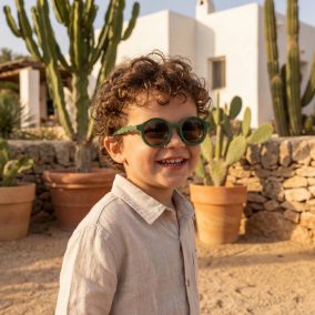   Olivio & Co polarizált napszemüveg 18-36 hó - Oval Cactus green