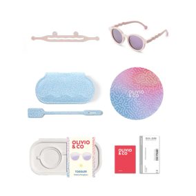   Olivio & Co polarizált napszemüveg 18-36 hó - Oval Coral blush