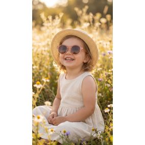 Olivio & Co polarizált napszemüveg 3-5 év - Fig pink