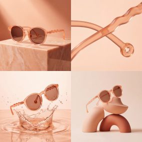 Olivio & Co polarizált napszemüveg 3-5 év - Fig pink