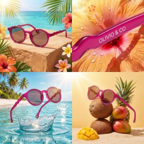 Olivio & Co polarizált napszemüveg 3-5 év - Rasberry