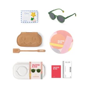   Olivio & Co polarizált napszemüveg 3-5 év - Oval Olive green