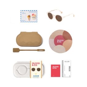   Olivio & Co polarizált napszemüveg 5-12 év - Vanilla brownie