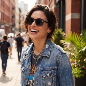   Olivio & Co polarizált felnőtt napszemüveg - Oval Squid Black