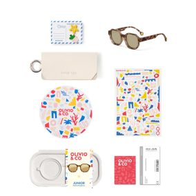   Olivio & Co polarizált napszemüveg 5-12 év creative - Tortoiseshell