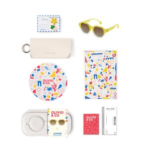   Olivio & Co polarizált napszemüveg 5-12 év creative - Sunshine coral