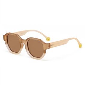   Olivio & Co polarizált felnőtt napszemüveg creative - Colorblock Sand