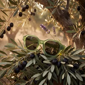   Olivio & Co polarizált felnőtt napszemüveg creative - Olive green