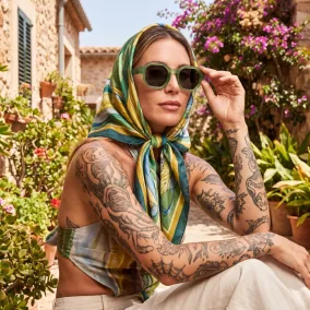   Olivio & Co polarizált felnőtt napszemüveg creative - Olive green