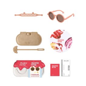 Olivio & Co polarizált napszemüveg 18-36 hó - Fig pink