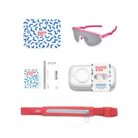  Olivio & Co gyerek sportnapszemüveg 7-10 év - Flamingo soda