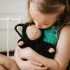 Olli Ella Cozy Dinkums - Black Cat - Nox